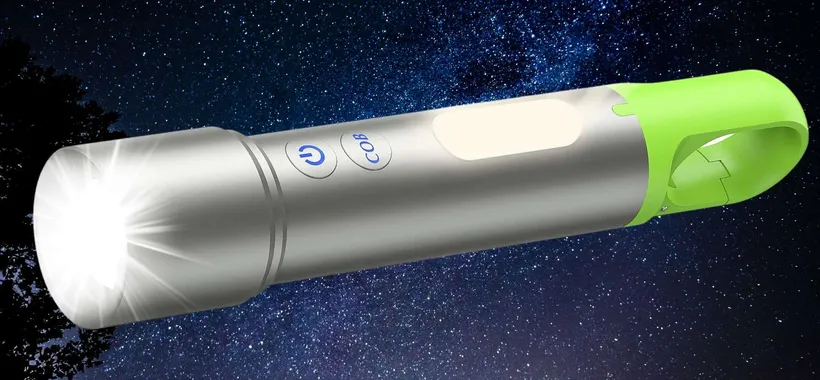 Torcia 2000 lumen ricaricabile a prezzo SPETTACOLARE su Amazon (13€)