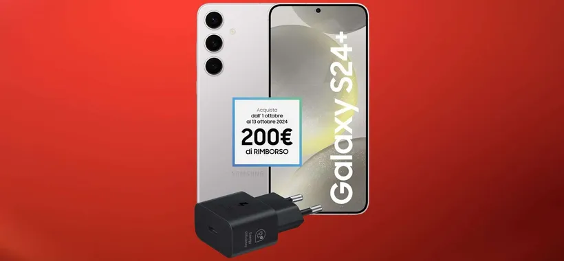 Samsung Galaxy S24+ a prezzo speciale su Amazon: risparmia il 24% sul top di gamma