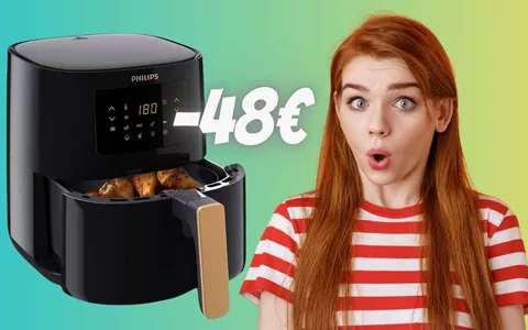  la BEFANA è già ARRIVATA: friggitrice ad aria Philips da 4Lt. a  soli 79€! - Webnews