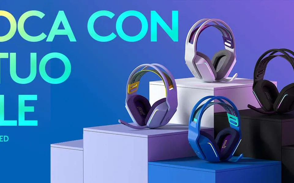 Cuffie da gaming Logitech G733, sconto da paura: risparmi il 41%