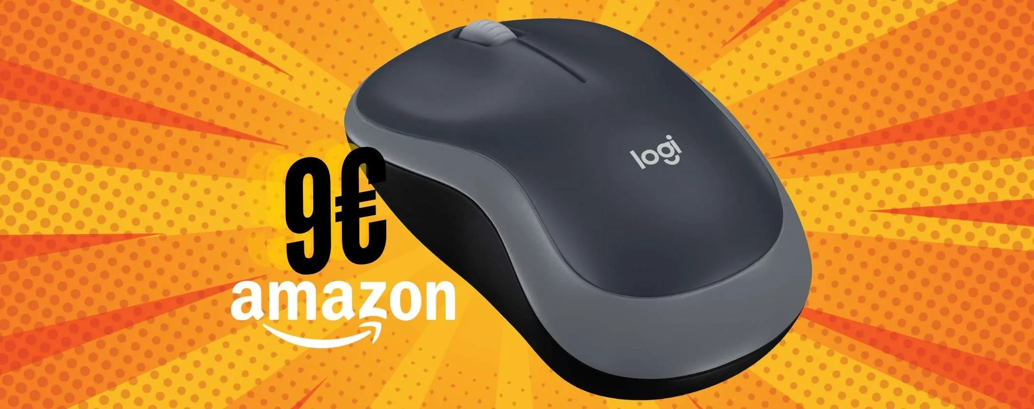 Spesa ridicola ma niente delusioni con il mouse Logitech M185 a soli 9€