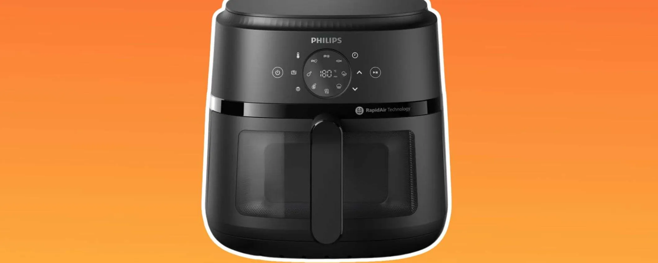 Friggitrice ad aria Philips in offerta ad un prezzo superbo: 13 funzioni di cottura e tante ricette