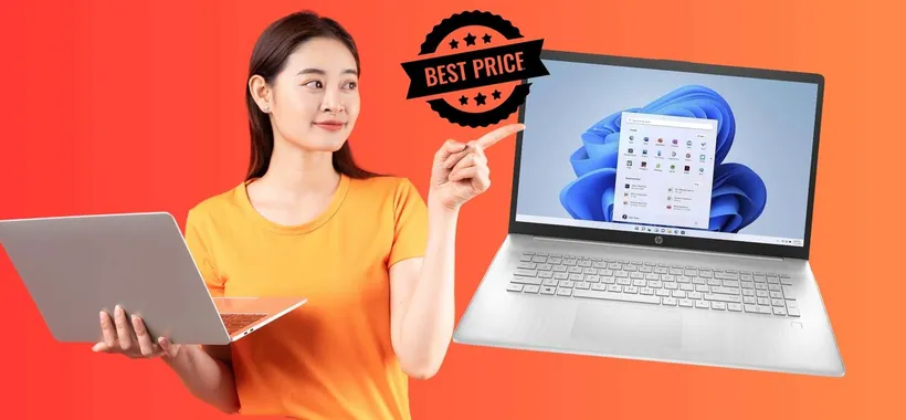 Notebook HP con Intel Core i7 e 16GB di RAM al minimo storico su Amazon