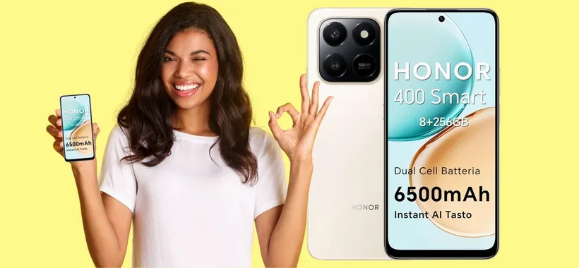HONOR 400 Smart è un entry level con prestazioni da mid range e costa solo 149€