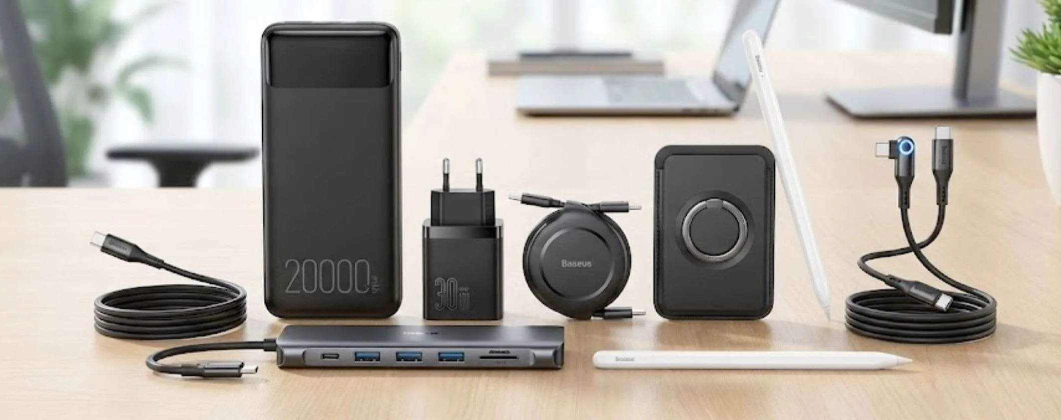 Baseus da 8€ a 25€ su Amazon: accessori tech di qualità TOP a prezzi WOW