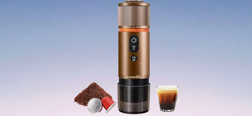 Espresso da bar OVUNQUE: la macchina da caffè portatile in super offerta
