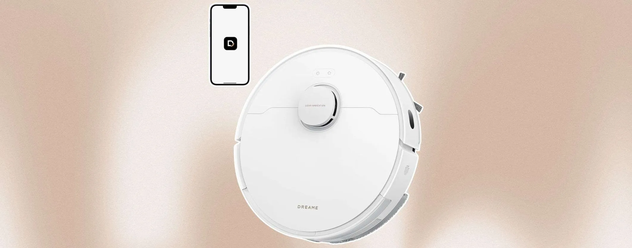 Robot aspirapolvere Dreame D20: potenza mostruosa (13.000Pa) a soli 177€, è il best buy low cost