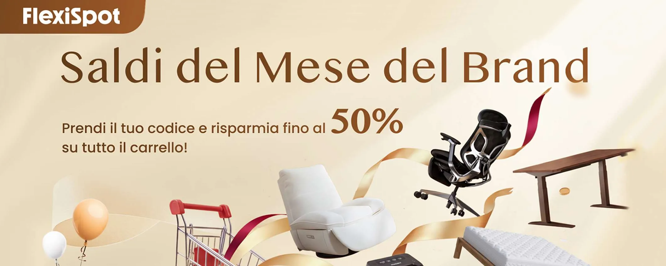 Ufficio smart con FlexiSpot: a maggio sconti fino al 50% su scrivania E7 Pro e sedia C7