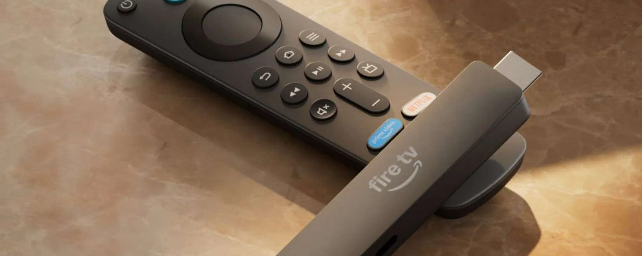 Nuova Fire TV Stick HD in preordine a 49,99 euro: Amazon rinnova design e interfaccia Fire TV