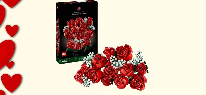 LEGO Bouquet di Rose: il regalo di San Valentino lo hai già trovato