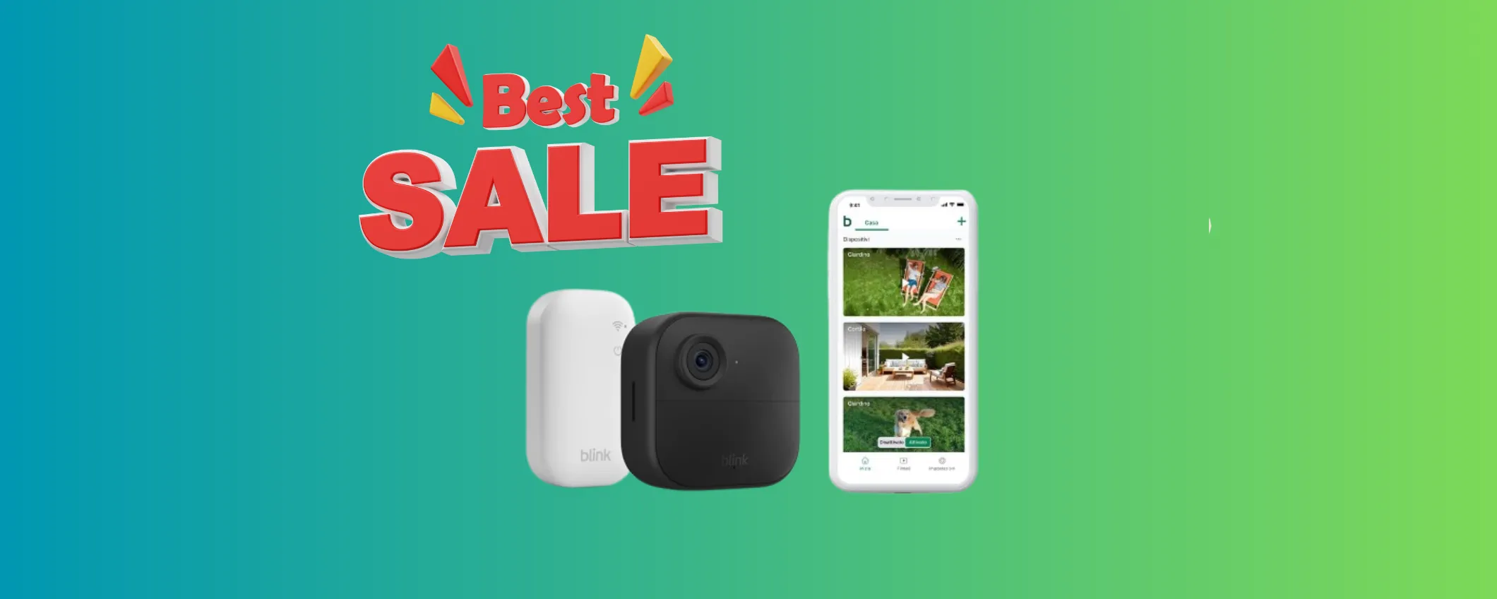 La nuovissima Videocamera Blink Outdoor 4 oggi è in promo speciale su Amazon