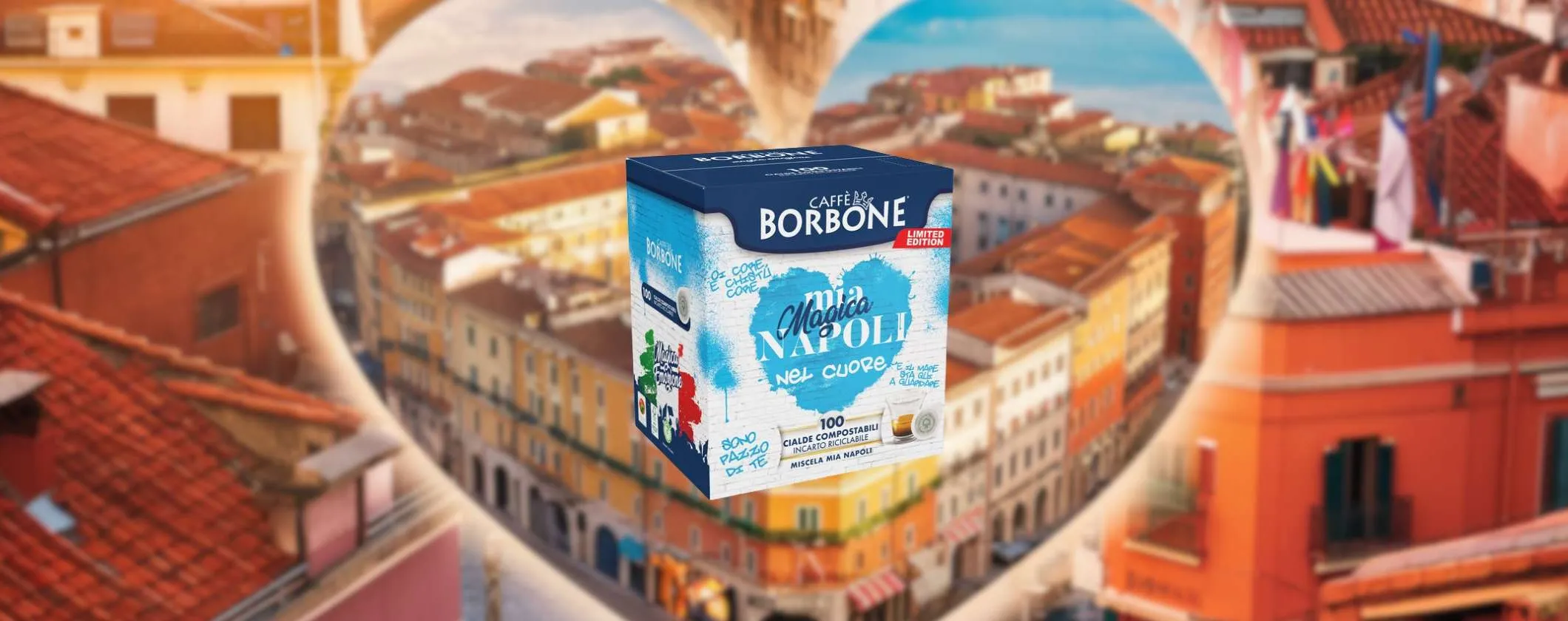BOMBA Cialde Caffè Borbone Magica Napoli a 0,14€ l'una su eBay
