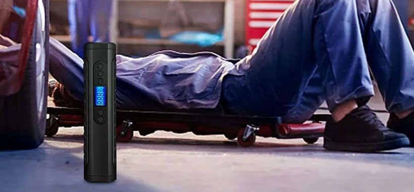 Mai più ruote sgonfie con questo compressore portatile: offerta LAMPO Amazon