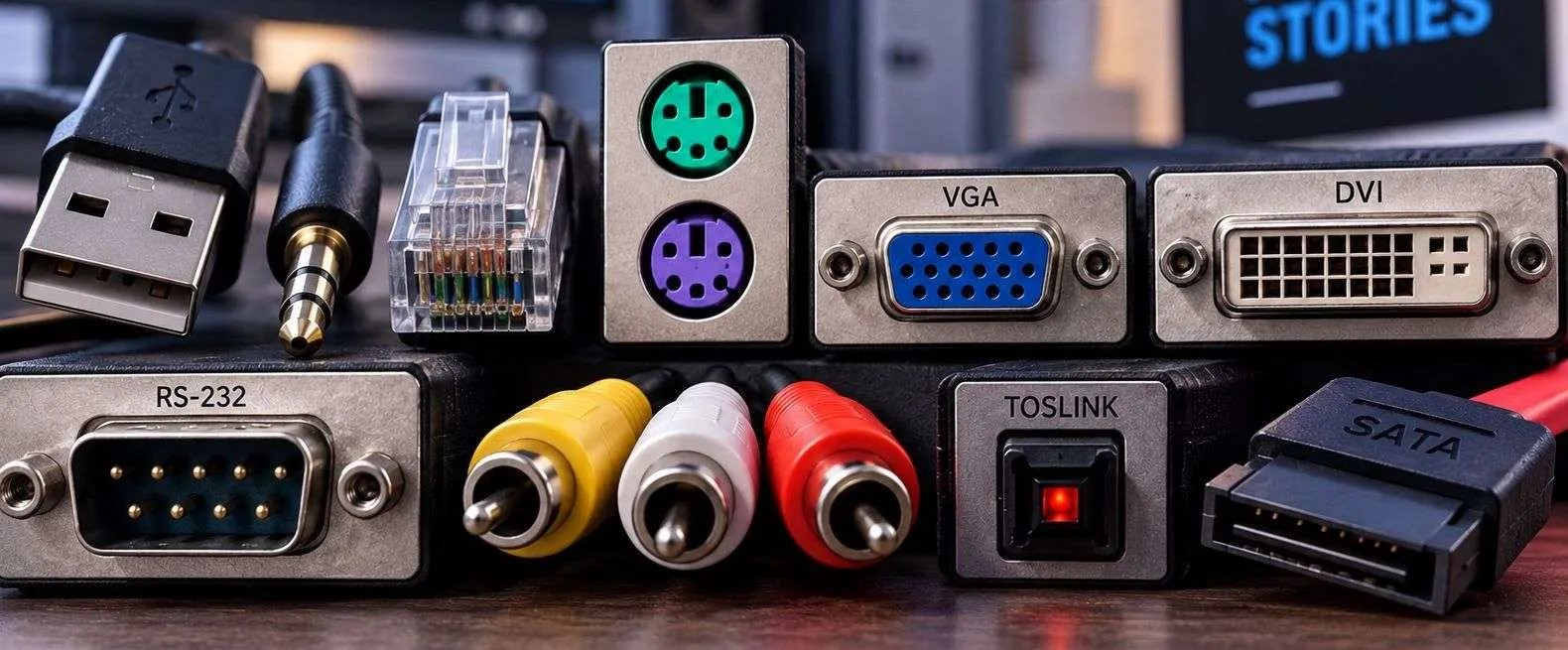 VGA, PS/2, SATA e non solo: 10 connessioni che non vogliono morire