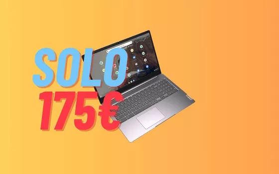 Lenovo IdeaPad 3 Chromebook a 175€: scopri come averlo