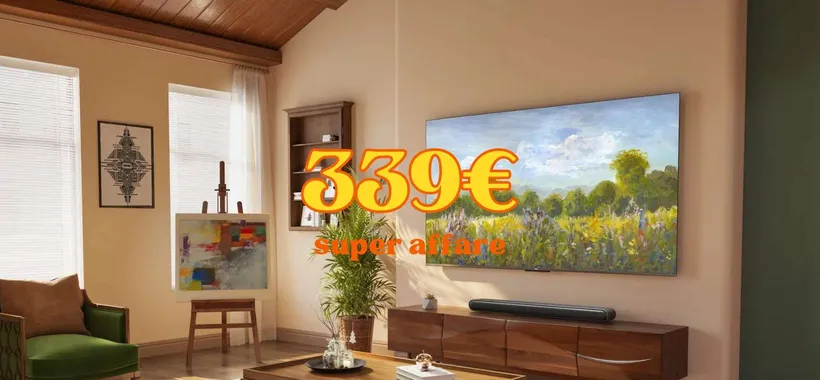 Splendida Smart TV 4K Ultra HD 50" a soli 339€: da acquistare ora