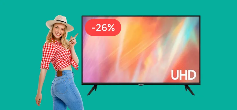 Samsung TV 4K 50 pollici: oggi tua ad un prezzo da sogno (-120€)