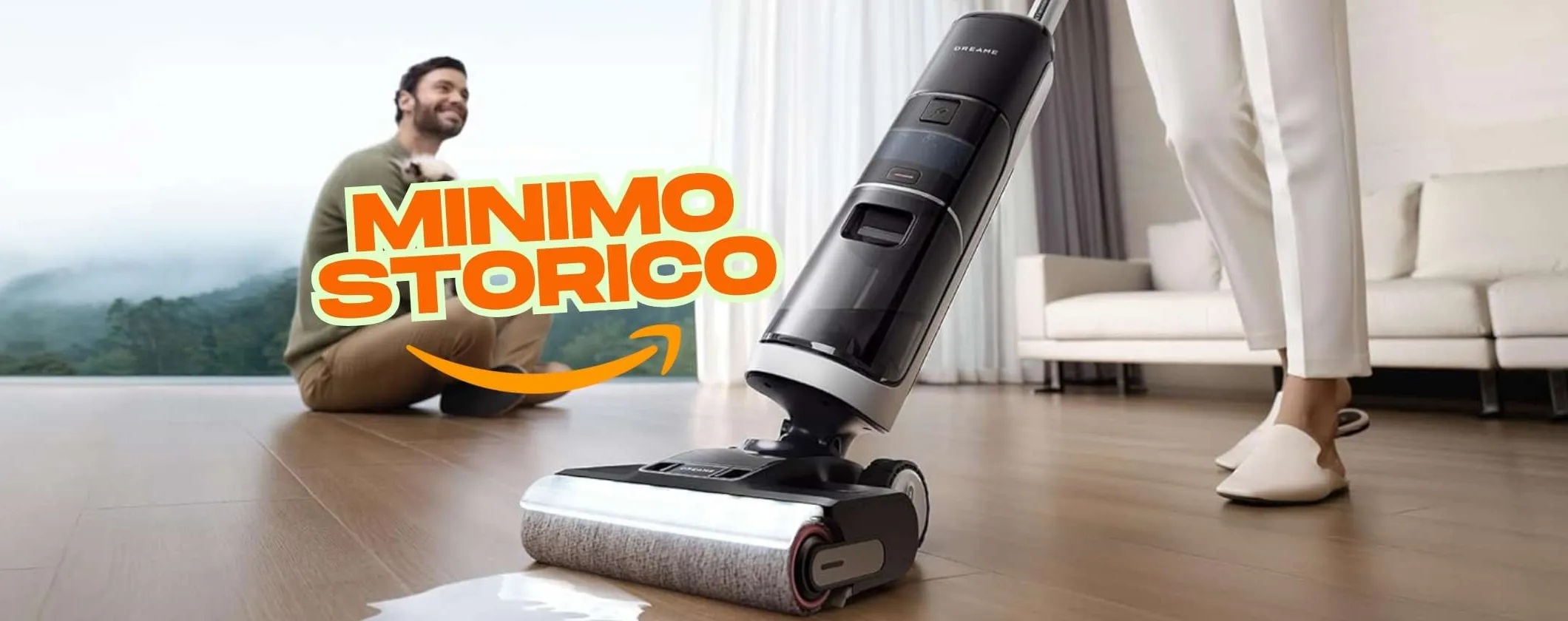 Dreame H14 Pro: scopa elettrica lavapavimenti per meno fatica e risultato WOW
