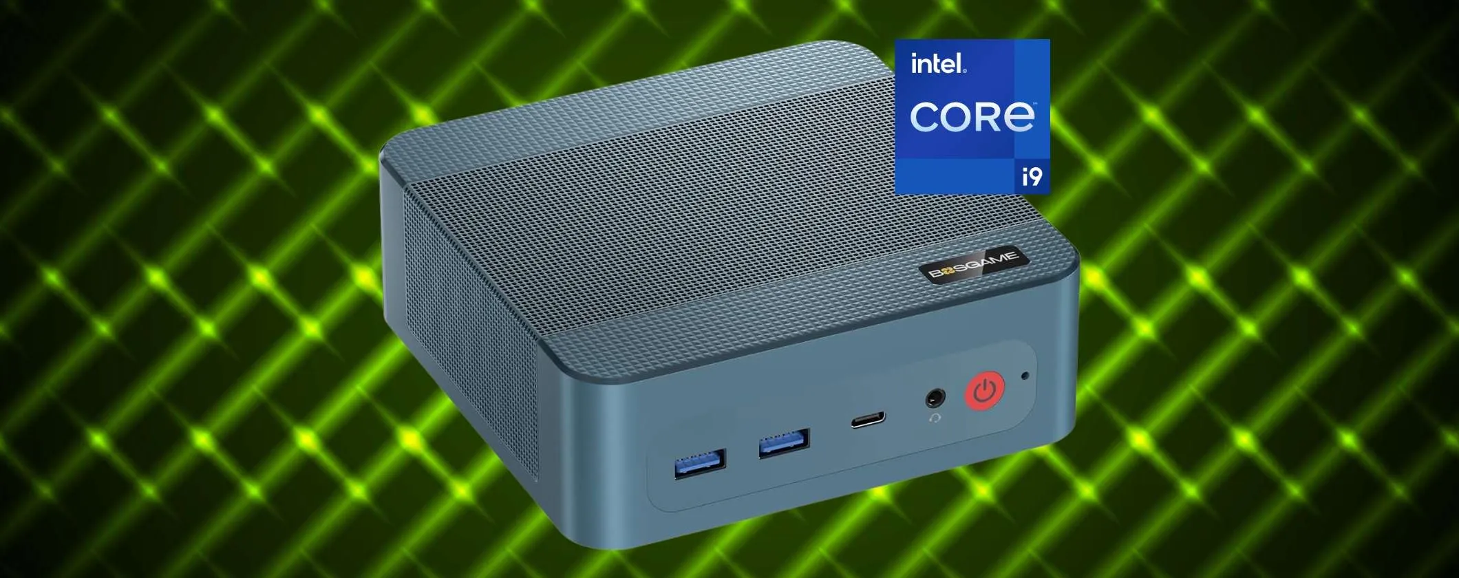 Mini PC con Intel Core i9, 32GB di RAM, SSD da 1TB e Windows 11 (-180€)