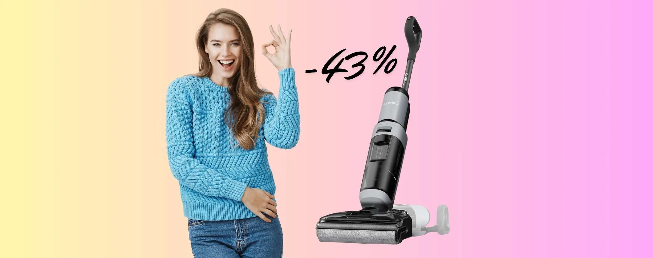 Tineco FLOOR ONE i5: aspira e lava in una passata senza fare sforzo