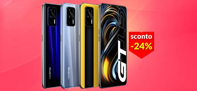 Realme GT 5G a questo prezzo è un'occasione da non perdere (-120€)