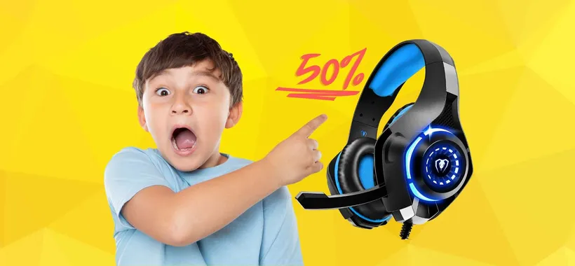 SCONTO pazzesco su Amazon per queste cuffie da gaming, ora al 50%