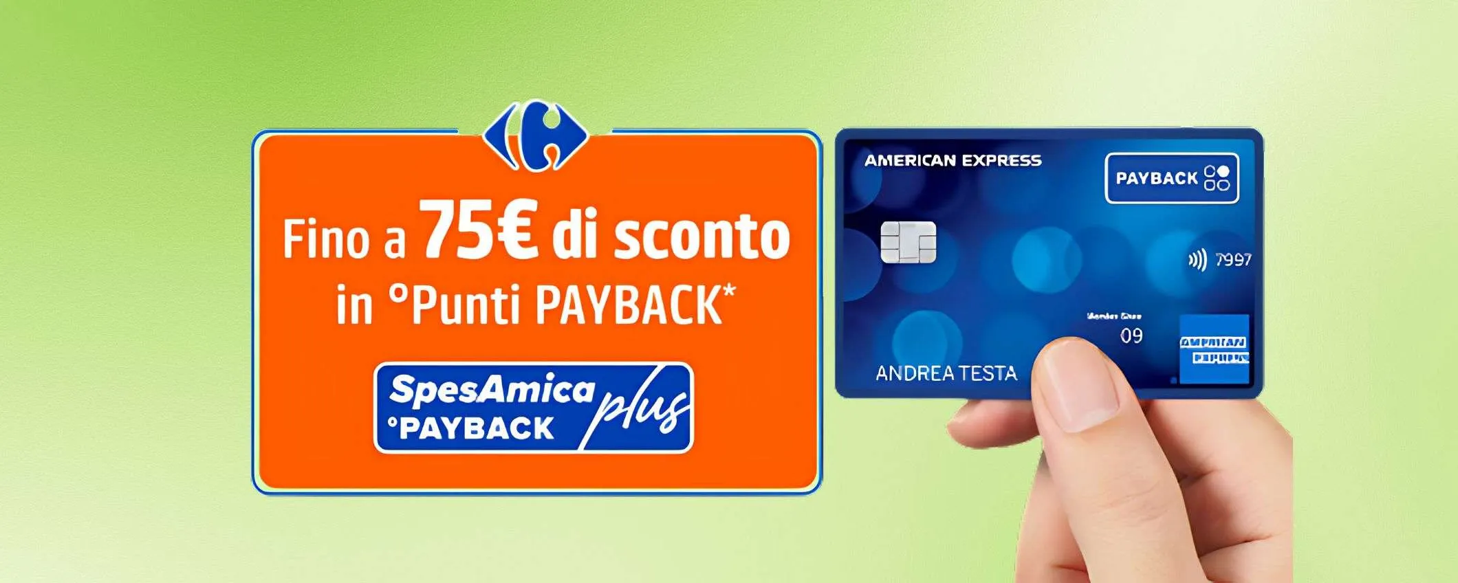 Con la carta American Express PAYBACK fare la spesa non è mai stato così conveniente