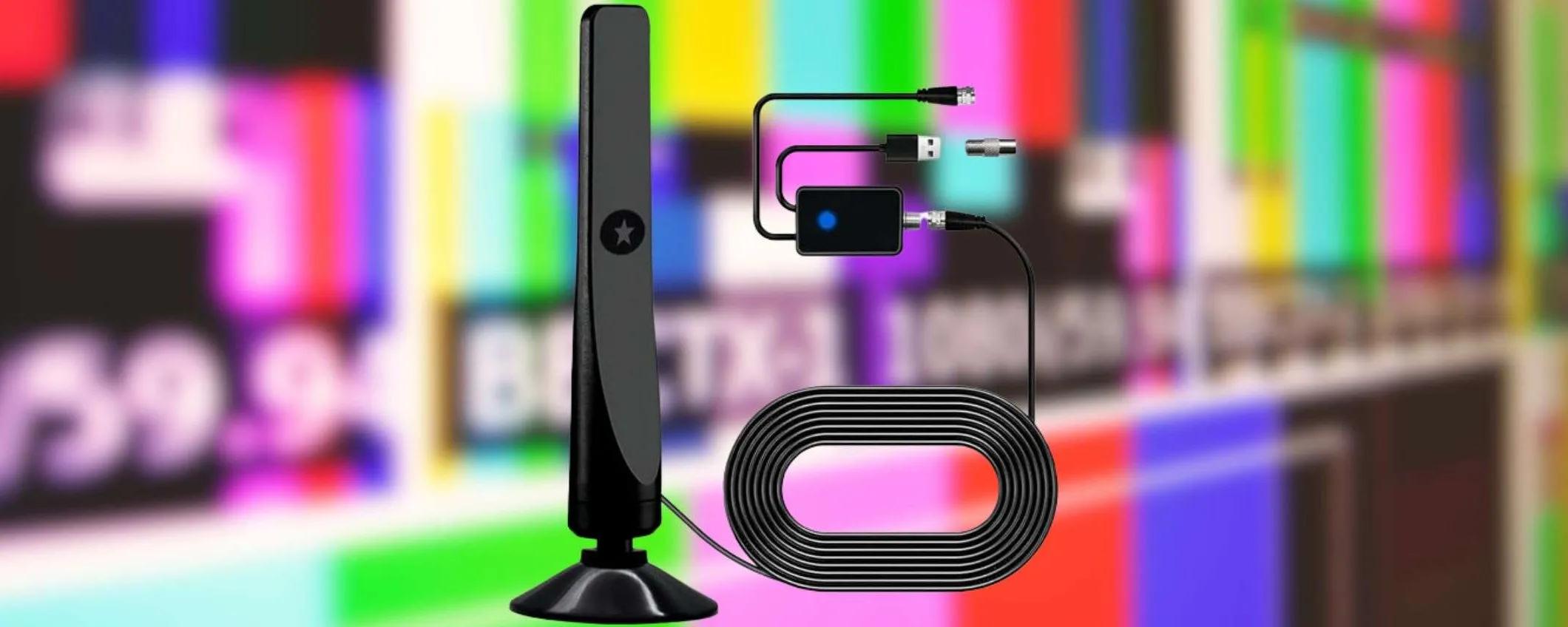 Il digitale terrestre va male? Antenna AMPLIFICATA a 10€ e il segnale VOLA