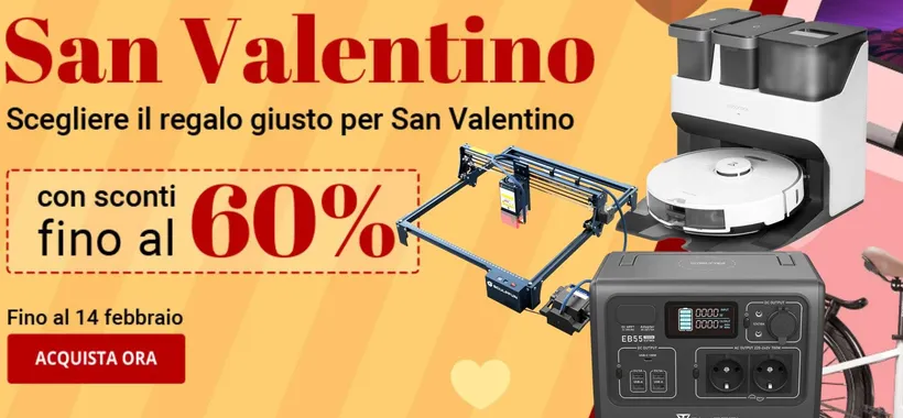 Il San Valentino di GeekMall è speciale: fino a -60% per regali SPETTACOLARI