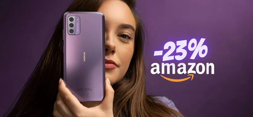 Nokia G42 5G da 128 GB al MINIMO STORICO su Amazon (-23%)