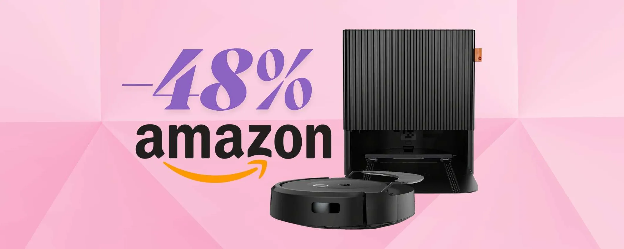 Niente sforzo e pavimenti brillanti con iRobot Roomba Combo 10 Max (-48%)