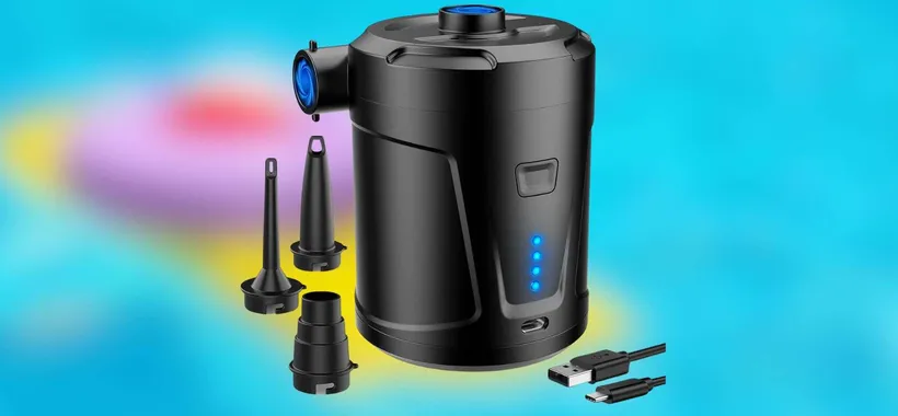 Pompa elettrica UNIVERSALE per materassini e piscine gonfiabili: scontone doppio Amazon