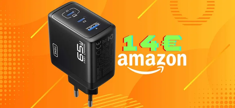 3 uscite veloci per ricaricare di tutto e prezzo minuscolo: caricatore USB INIU da 65W