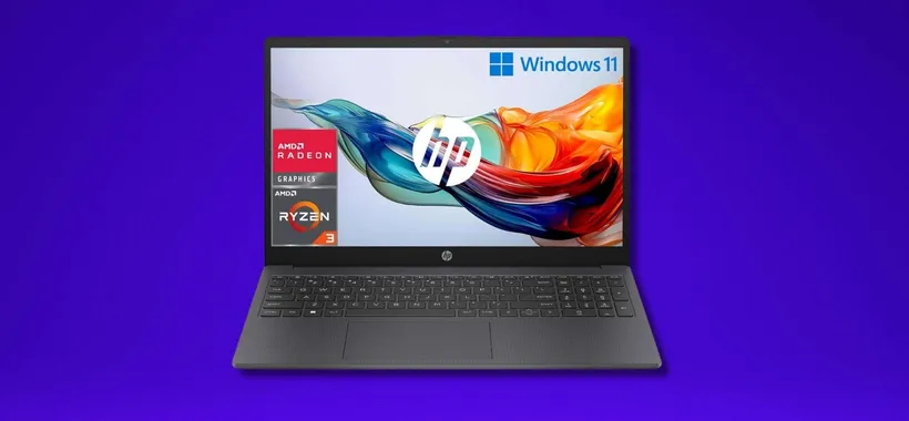 HP Laptop 15 a 329,99€: notebook 15" FHD con Ryzen 3, SSD e Windows 11