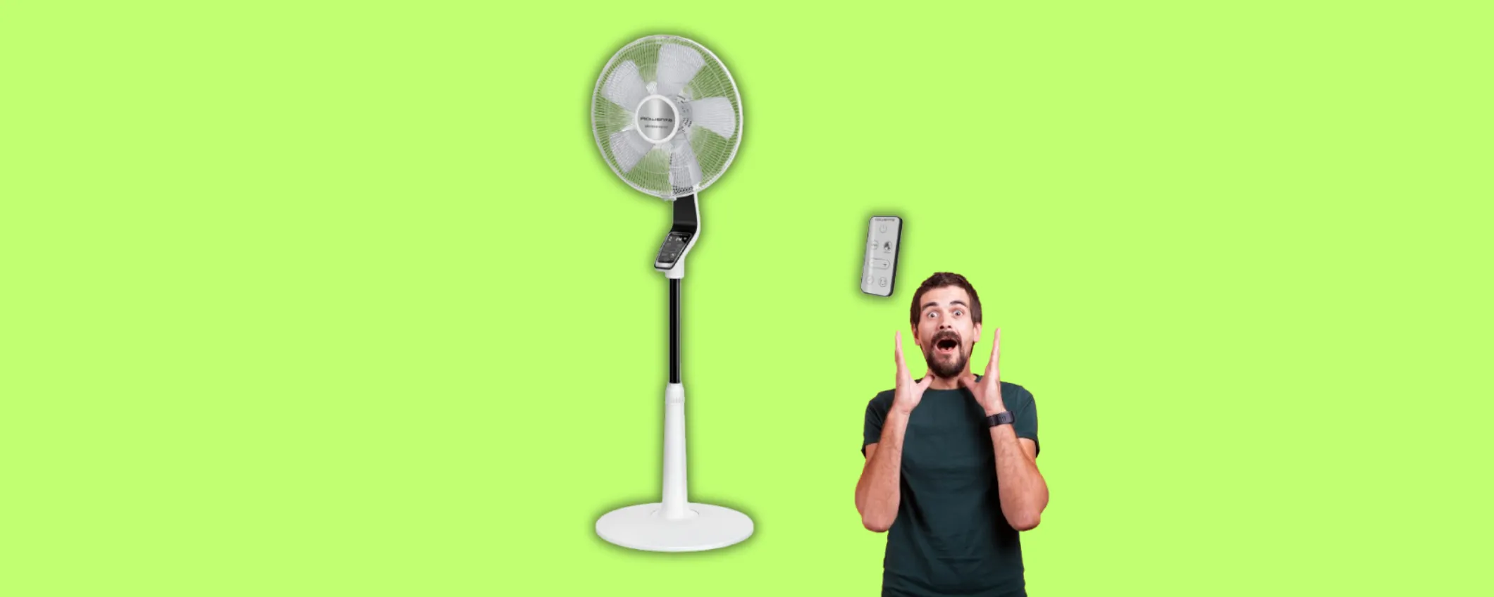 Il ventilatore a piantana Rowenta in sconto a 100 euro