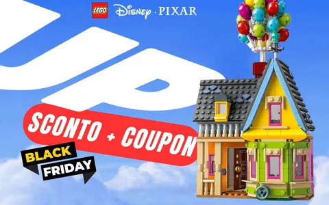 La Casa Volante di Disney-Pixar Up! è un set LEGO (e costa solo 38€  grazie al Black Friday)