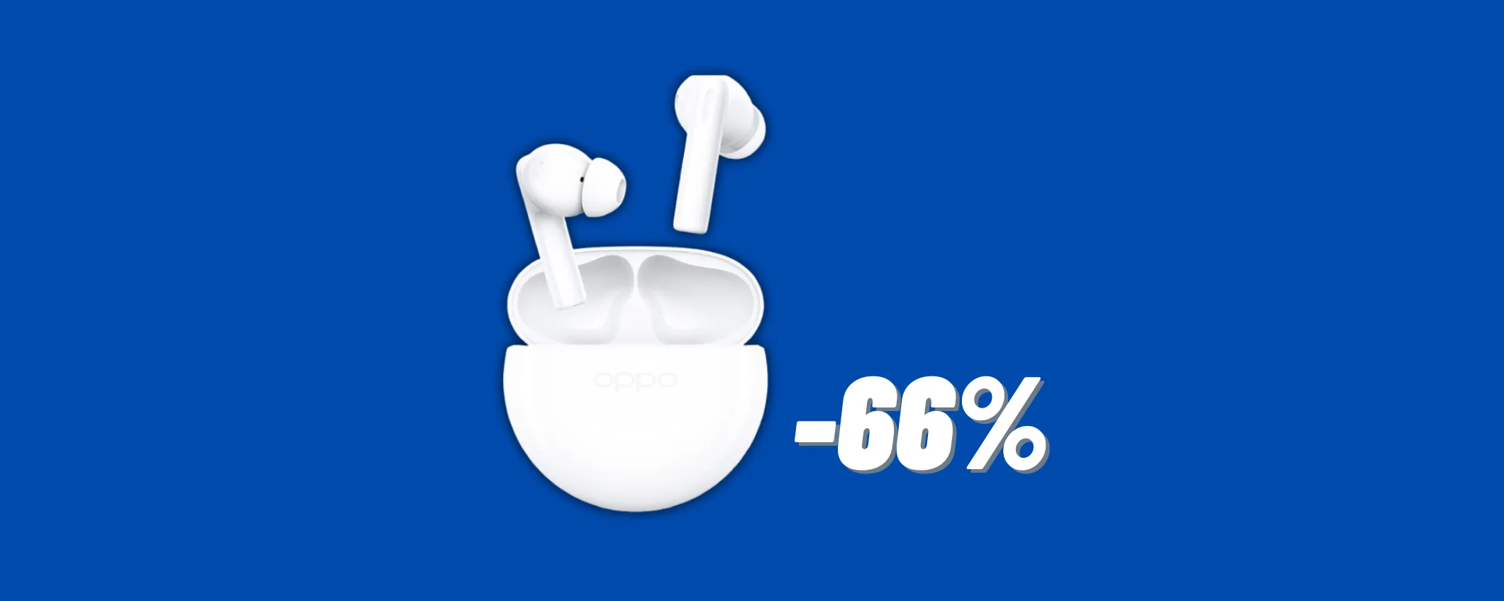 OPPO Enco Buds2: in sconto a 19,99 euro sono l'acquisto da fare