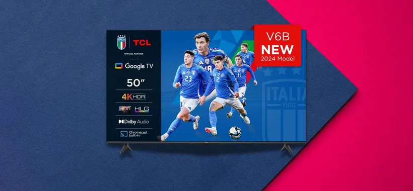 Smart TV TCL da 50" in offerta: solo 284€ per 4K, HDR e Google TV