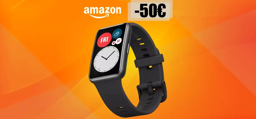 Huawei Watch Fit con GPS in SUPER SCONTO, pochissime unità (-50€)