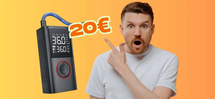 Compressore portatile potente e versatile dal costo ridicolo (20€)
