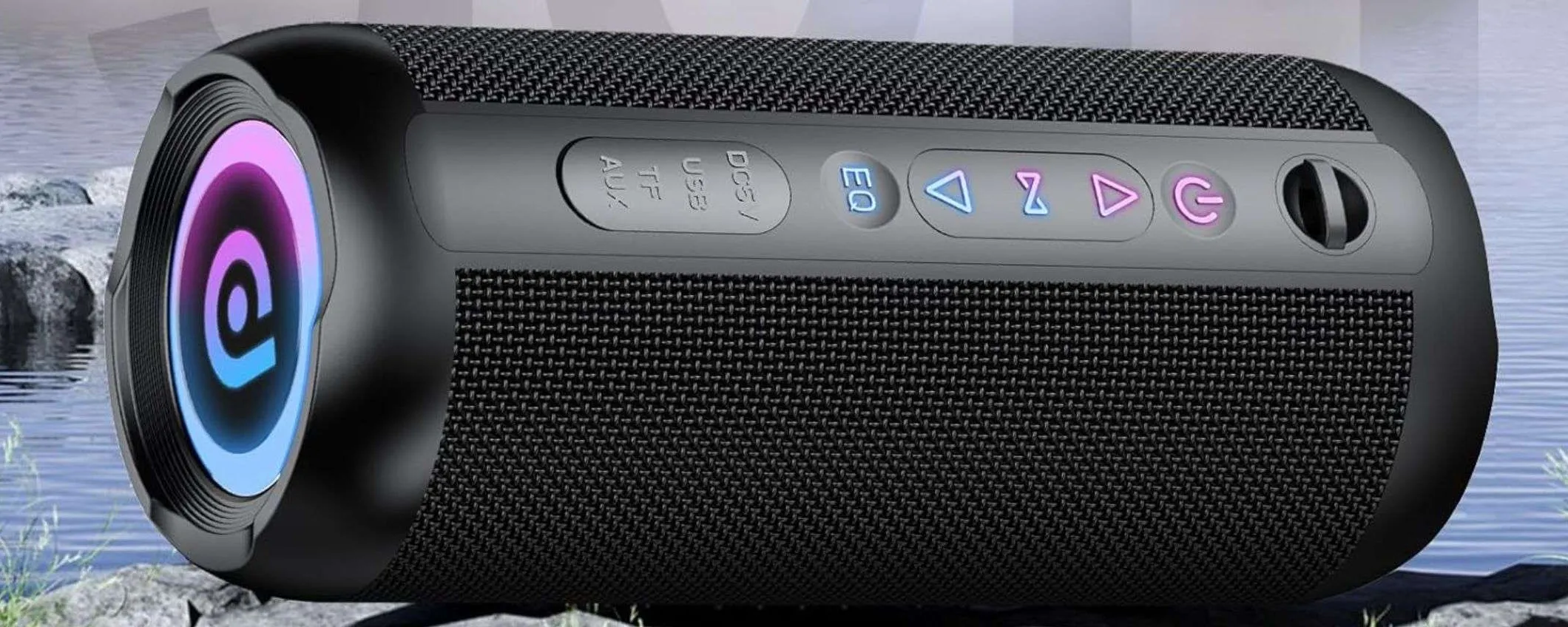 Cassa bluetooth portatile 30W: col DOPPIO SCONTO Amazon la paghi meno di 30 euro