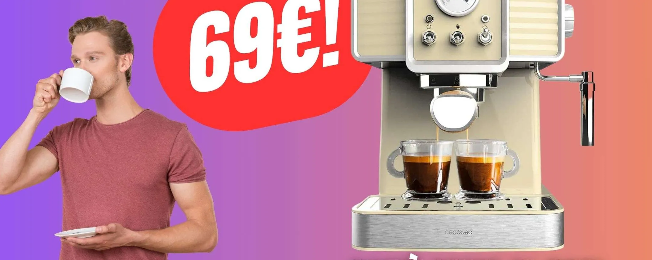 Questa bellissima Macchina da Caffè professionale CROLLA al MINIMO STORICO