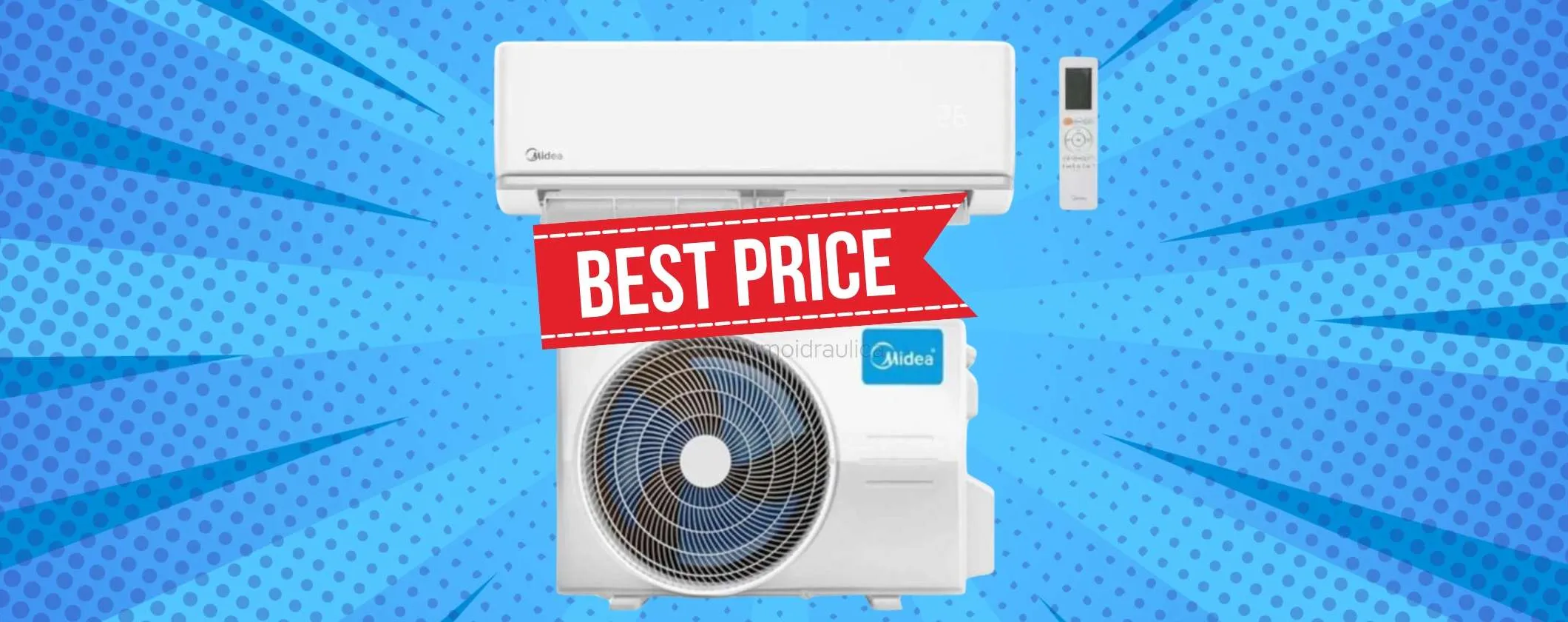 Climatizzatore monosplit da 9000 BTU A++ per basso consumo e ottima resa