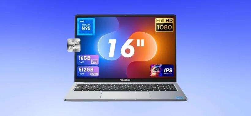 Laptop in super offerta, tuo a meno di 300€: Intel Alder Lake N95 e 16/512GB