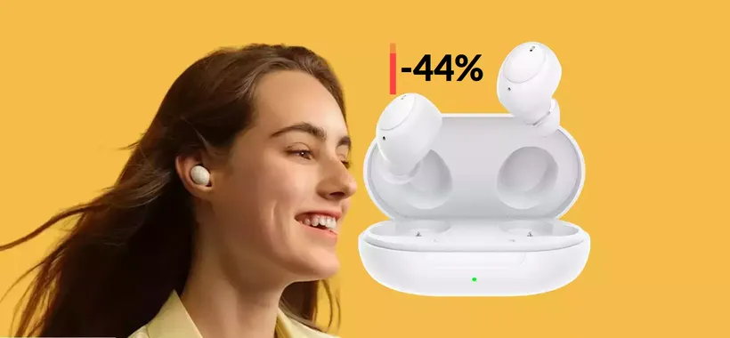 Auricolari Oppo dal sound CLAMOROSO: prezzo sbriciolato (33€)