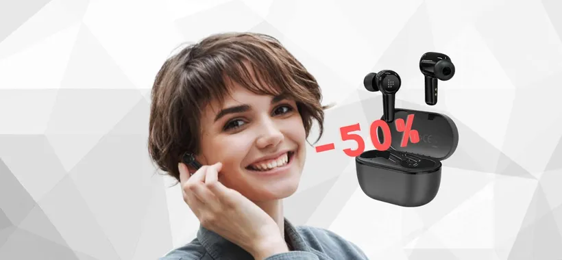 Tronsmart Apollo Air+: il prezzo delle cuffiette wireless su Amazon è al 50%