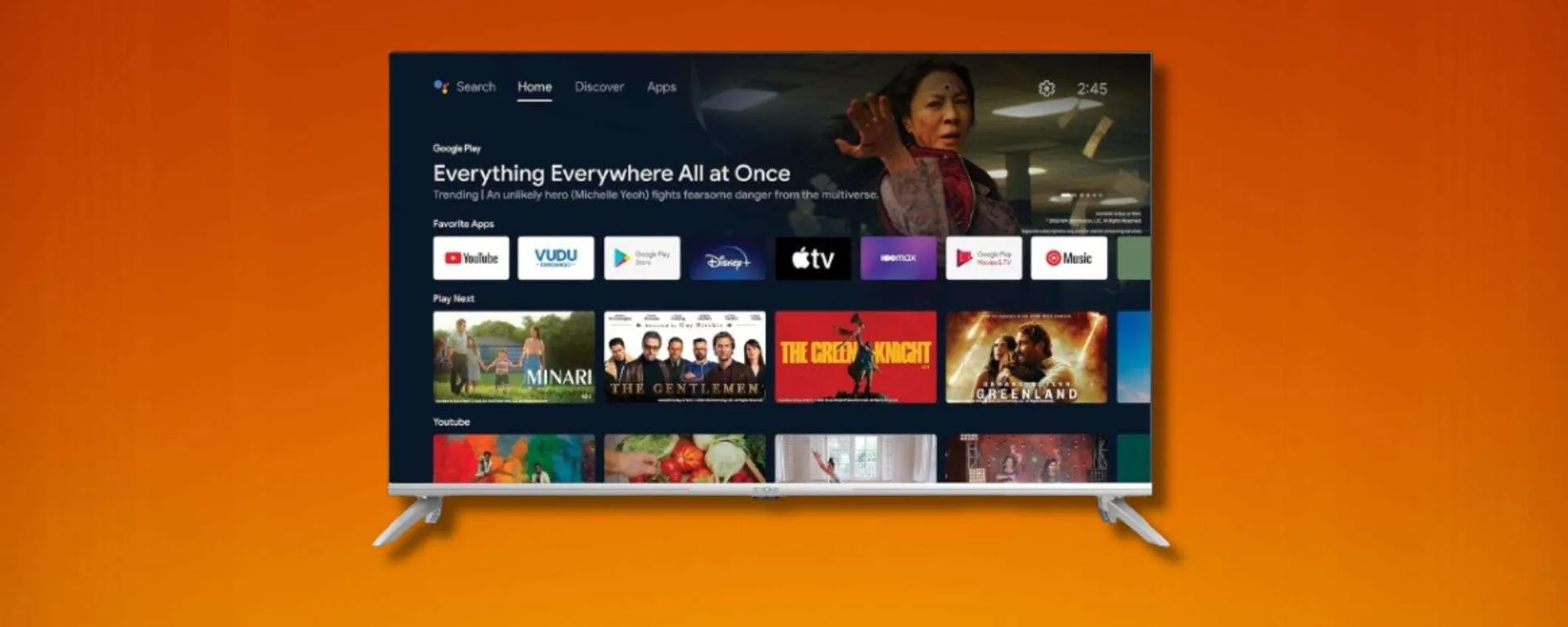 Smart TV 4K da 43