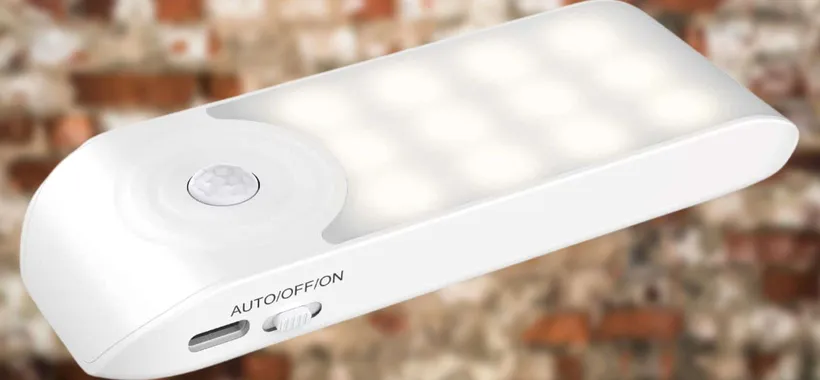 Luce automatica ricaricabile: GENIALATA a 5,89€ su Amazon (promo scorta)