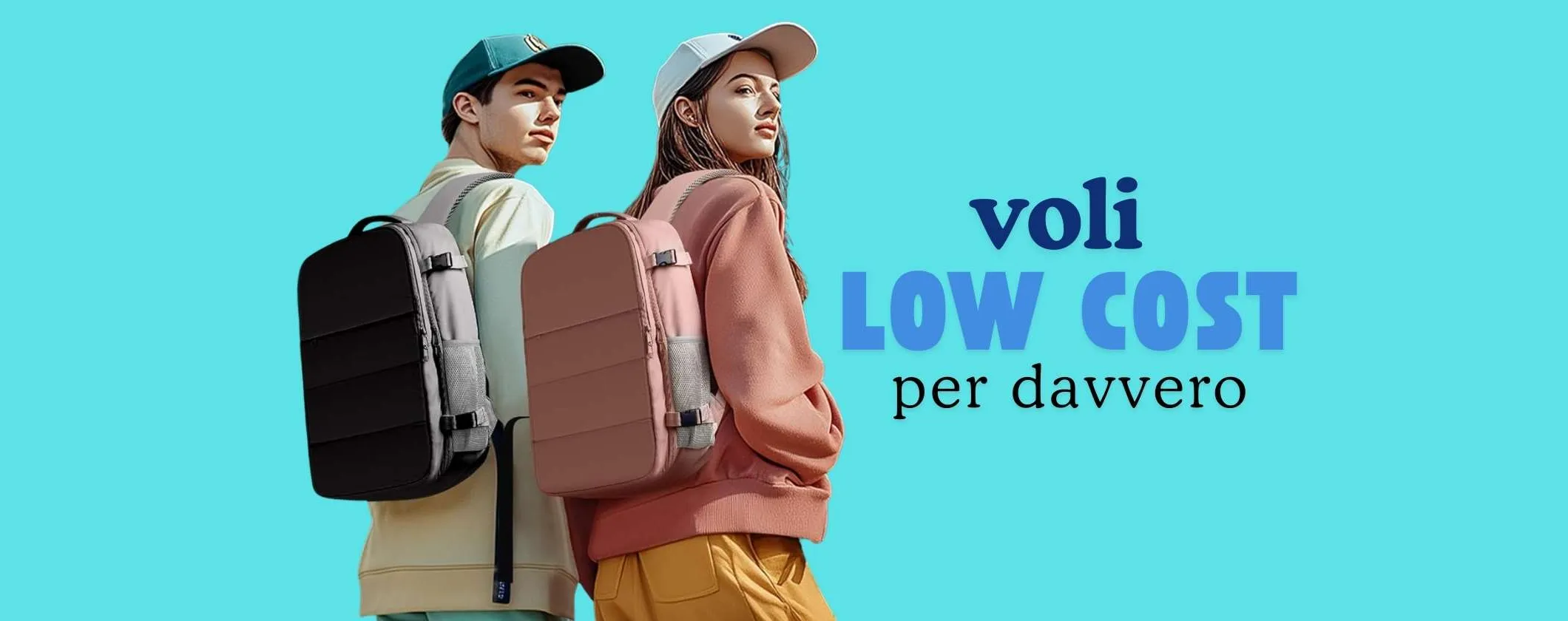 Voli low cost per davvero con questo zaino da viaggio al 50% (solo 17€)