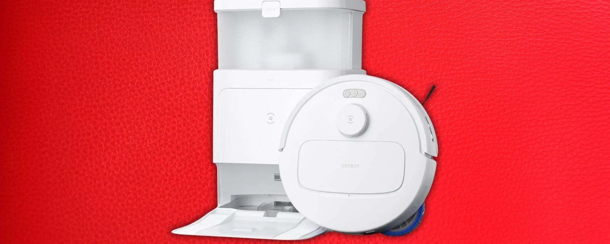 Ecovacs Deebot N30 Pro Omni, prezzo in caduta: tuo a 547€ (-22%)